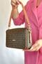 حقيبة كتف نسائية متوسطة الحجم رياضية متعددة الأقسام وحزامين 2174 BROWN TABAN COMBIN - 3