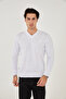 KMKKOMBİN MEN'S V-NECK SPECIAL SWEATER