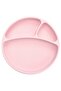 Vacuum Silicone Food Plate Portion - Pinky Pink - 2