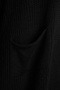 Siyah Maxi Basic Geniş Kalıp Triko Hırka TWOAW24HI00096 - 7