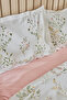 Sera 100% Cotton Single Duvet Cover Set Green - 8