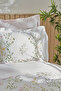 Sera 100% Cotton Single Duvet Cover Set Green - 4