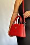 Women's Sports Shoulder Bag - Medium Size, 24 Cm*17 Cm, 4019 Red - 3