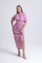 stand collar satin dress,sanny,special occasions,wedding,engagement,henna,party,cocktail dress - 2