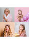 Crystal Bright Jewelled Bridal Crown Bridal Henna and Wedding Crown Princess Crown with Crystal Jewelled Pink - 8
