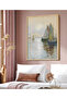 Framed Single Painting Sailboat Series Classic Poster Painting Tk/114