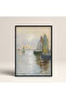 Framed Single Painting Sailboat Series Classic Poster Painting Tk/114 - 2