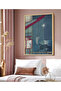 Framed Single Painting Sailboat Series Classic Poster Painting Tk/116