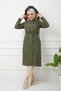 KMKKOMBİN WOMEN'S FURRY LINING ZIPPER POCKET DETAIL WINTER COAT ÖZALTAY - 3