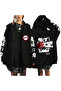 Manga Printed Zippered Sweatshirt Demon Slayer Mod.21