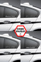 2 Pieces Chrome 20 Cm Butterfly Glass 2 Pieces Name and Surname Lettering Foil Cutting - 2