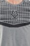Slimfit Men's Crew Neck Gray T-Shirt - 6