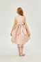 FRONT SHORT BACK LONG JACQUARD GIRL'S PARTY DRESS - 4