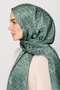 شال جاكار لامع بنمط متعرج - 7