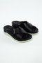 Women's Genuine Leather Flat Slippers 824 05-6106 Bn Trlk Y23 - 7