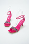 Women's Vegan Heeled Sandals 960 9696-1 Bn Sndlt Y23 - 7