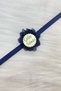 Navy Blue Bridesmaid Bracelet and Arm Ribbon, Henna Night Bride to Be Bachelorette Party 10 Pieces - 4