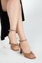 Women's Genuine Leather Heeled Sandals 923 580 Bn Sndlt Y23 - 5