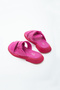 Women's Genuine Leather Flat Slippers 878 235 Bn Trlk Y23 - 7