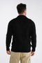 Men's Black Corded Buttoned Wool Knitwear Jacket Trist-5305 - 4