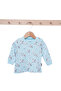 Girl's Cotton Printed Crew Neck Long Sleeve 2-Piece Sweat 3-18 Months - 3