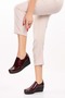 Genuine Leather Wedge Heel Casual Mom Shoes Ell.6964 - 5