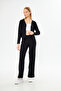 Black Corded Knitwear Cardigan - 3