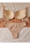Basic Honeycomb Pattern Light Support Bra Set - 6