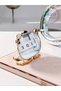Luxury Silicone Case for Xiaomi Redmi 9A with Black Hello Kitty Stand and Gold Detail on the Edges - 4