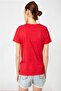Women's Printed T-Shirt Crew Neck Cotton - 4