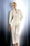 Stand Collar Women's Long Pajama Set 2006 - 3