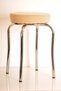 5Pcs Cream Thai Feather Profile Stool Metal Stool Kitchen Stool Thick Stool