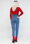 Ess Gold Non-Fading Medium Snow Blue High Waist Mom Jean Women's Trousers - 3