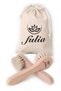 Jade Stone Gua Sha + Jade Stone Roller and Natural Horsehair Facial Brush 3-Piece Skin Care Set - 2