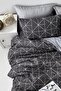 Cotton Double Duvet Cover Set Line - 3