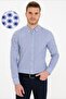 Navy Blue Slim Fit Shirt