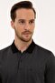 Black Regular Fit Polo Neck T-Shirt