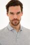 Light Gray Slim Fit Polo Neck T-Shirt