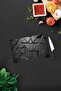 Anthracite Crystal |   Glass Cutting Board - Glass Cutting Board |   20cm X 30cm - 3