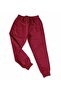 Unisex Kids Claret Red Navy Blue Sweatpants 2"Lipaket - 2