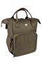 Mother Baby Care Bag 9305 Khaki Waterproof Baby Care Backpack - 3