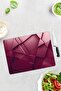 Noble Burgundy |   Glass Cutting Board - Glass Cutting Board |   30 cm X 40 cm - 3