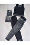 Black Sauna Thermal Women's Tights and Athlete Set - 2