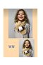 Misotrend Brown Teddy Bear Detailed Plush Children's Scarf - 3