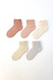 5-Piece Anti-Slip Towel Kids/Baby Socks