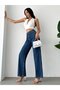 Lycra Boyfriend Wide Leg Jeans