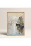 Framed Single Painting Sailboat Series Classic Poster Painting Tk/114 - 2
