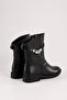 MAYSLIE BLACK BUCKLE WOMEN'S BOOTS - 5
