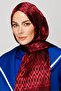 شال جاكار لامع بنمط البلاط - 6