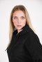 Women's Black Hooded Oversize Outdoor Retro Fleece Hoodie 22wk299 - 6